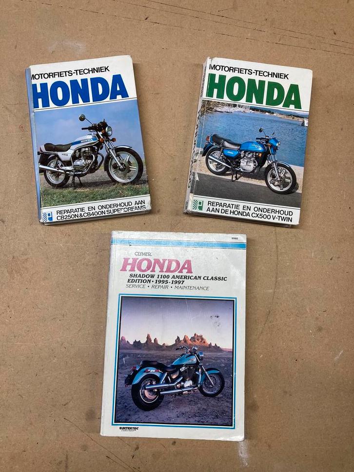 Werkplaatshandboeken HONDA (Peters en Clymer), Motoren, Handleidingen en Instructieboekjes, Honda, Ophalen of Verzenden