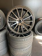 20" Breedset Velgen met Michelin Banden - 5x112, Ophalen, Gebruikt, Banden en Velgen, 235 mm