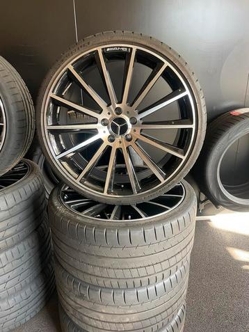 20" Breedset Velgen met Michelin Banden - 5x112 beschikbaar voor biedingen