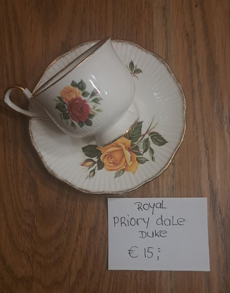 Royal priory dale duke kop en schotel, Ophalen of Verzenden