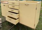 Bruynzeel kast ouderwets vintage, Huis en Inrichting, Keuken | Keukenelementen, Ophalen, Gebruikt, Crème, 150 tot 200 cm