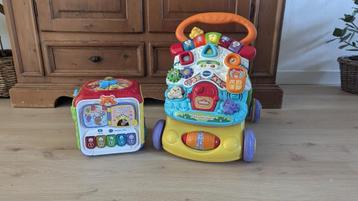 VTech Loopwagen/ Babywalker, VTech activiteiten kubus beschikbaar voor biedingen