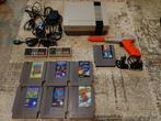 Nintendo nes met games, Ophalen of Verzenden, Gebruikt, Met 2 controllers, Met games