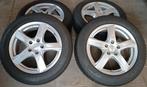 Winterset aluminium 17 inch velgen inclusief banden, Auto-onderdelen, Banden en Velgen, Ophalen, Gebruikt, Banden en Velgen, 17 inch