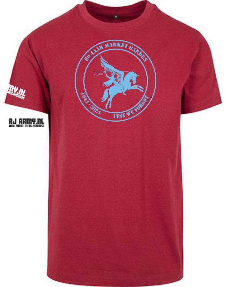 pegasus 80 jaar tshirt groot, Verzamelen, Militaria | Tweede Wereldoorlog, Overige soorten, Kleding of Schoenen, Overige gebieden