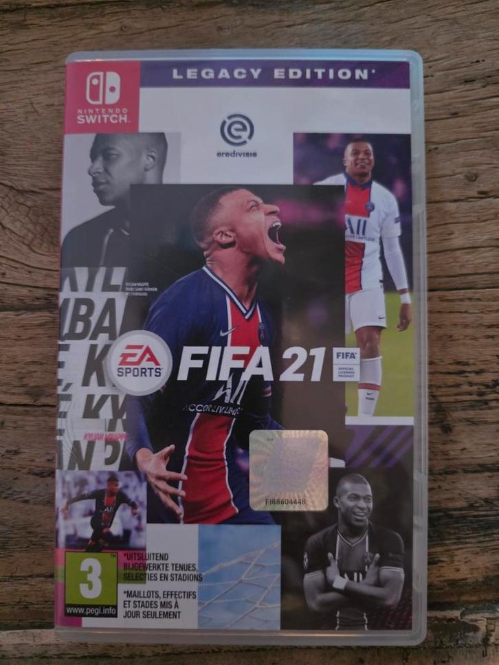 FIFA 21 Legacy Edition - Nintendo Switch, Spelcomputers en Games, Games | Nintendo Switch, Zo goed als nieuw, Sport, 1 speler