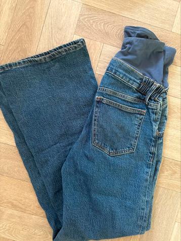 H&M wide leg zwangerschaps jeans beschikbaar voor biedingen