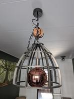 Industriële hanglamp, Huis en Inrichting, Lampen | Hanglampen, Ophalen, Zo goed als nieuw, Minder dan 50 cm