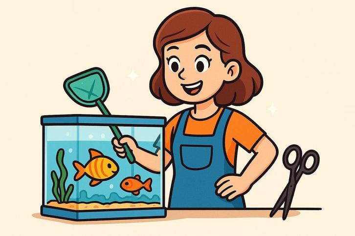 Aquarium hulp aangeboden, Dieren en Toebehoren, Vissen | Aquaria en Toebehoren, Nieuw, Ophalen