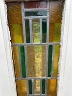 glas in loodraam diverse maten, Doe-het-zelf en Verbouw, Glas en Ramen, Ophalen, Gebruikt, Minder dan 80 cm, Glas in lood
