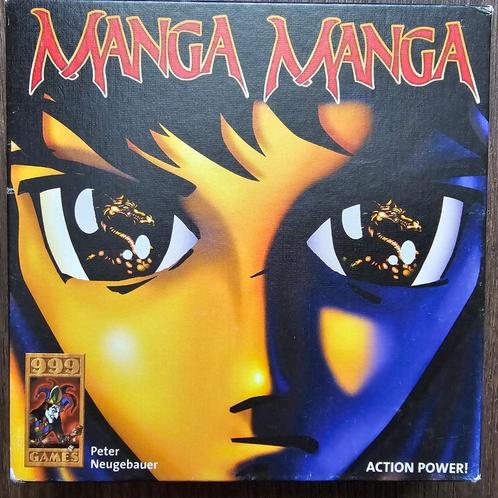 Manga Manga kaartspelletje van 999 Games, Hobby en Vrije tijd, Gezelschapsspellen | Bordspellen, Zo goed als nieuw, Een of twee spelers
