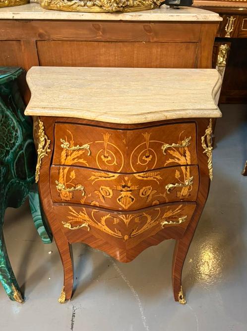 Commode kast met 3 lade en marmerblad, Kinderen en Baby's, Kinderkamer | Commodes en Kasten, Ophalen of Verzenden