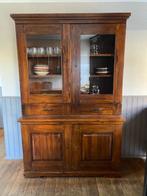 a36 – mooie vitrinekast 140 x 43 x 212 cm, Huis en Inrichting, Kasten | Vitrinekasten, Ophalen, Gebruikt, 50 tot 100 cm, 150 tot 200 cm