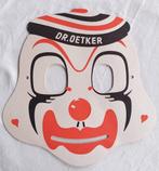 Dr Oetker reclame verpakking masker vintage jr 50 60 70, Gebruikt, Ophalen of Verzenden, Gebruiksvoorwerp