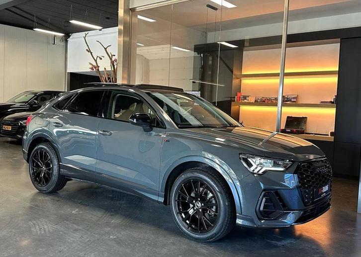 Audi Q3 Sportback 35 TFSI S line Edition Panorama Carbon Cam, Auto's, Audi, Bedrijf, Te koop, Q3, ABS, Achteruitrijcamera, Adaptive Cruise Control