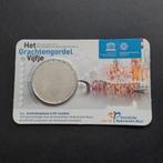 5 euro in coincard Het grachtengordel vijfje BU, Ophalen of Verzenden, Koningin Beatrix, Euro's