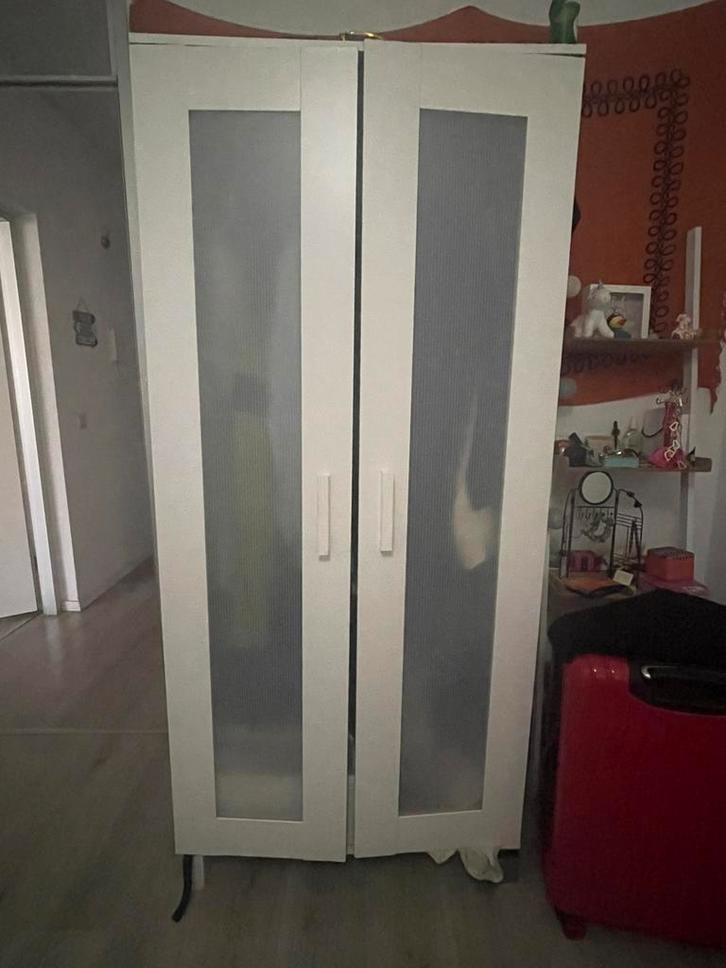 Spiegelkast - Beschadigd, maar functioneel!, Huis en Inrichting, Kasten | Kledingkasten, Gebruikt, 150 tot 200 cm, 100 tot 150 cm