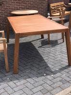 Teakhouten tuintafels, Ophalen of Verzenden, Zo goed als nieuw, Rechthoekig, Teakhout