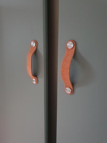 2 Reinsvoll Ikea Pax deuren grijsgroen 50x195 - afbeelding 2