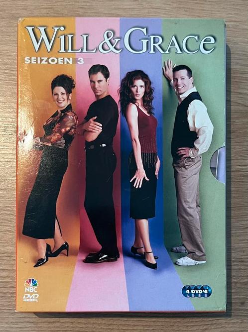 Will & Grace - seizoen 3, Cd's en Dvd's, Dvd's | Tv en Series, Zo goed als nieuw, Komedie, Alle leeftijden, Ophalen of Verzenden