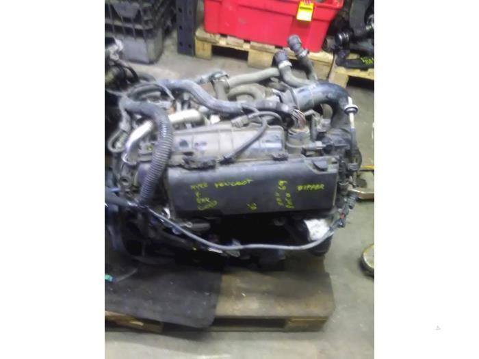 Motor van een Peugeot Bipper, Auto-onderdelen, Motor en Toebehoren, Peugeot, Gebruikt, 3 maanden garantie, Ophalen of Verzenden