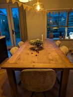 Massieve houten tafel 200cmx100cm van Loods 5, Huis en Inrichting, Tafels | Eettafels, Ophalen of Verzenden, Zo goed als nieuw