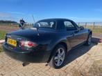 Mazda MX-5 1.8 Touring 2007 Zwart, Auto's, Mazda, Achterwielaandrijving, 4 cilinders, Cabriolet, 1055 kg