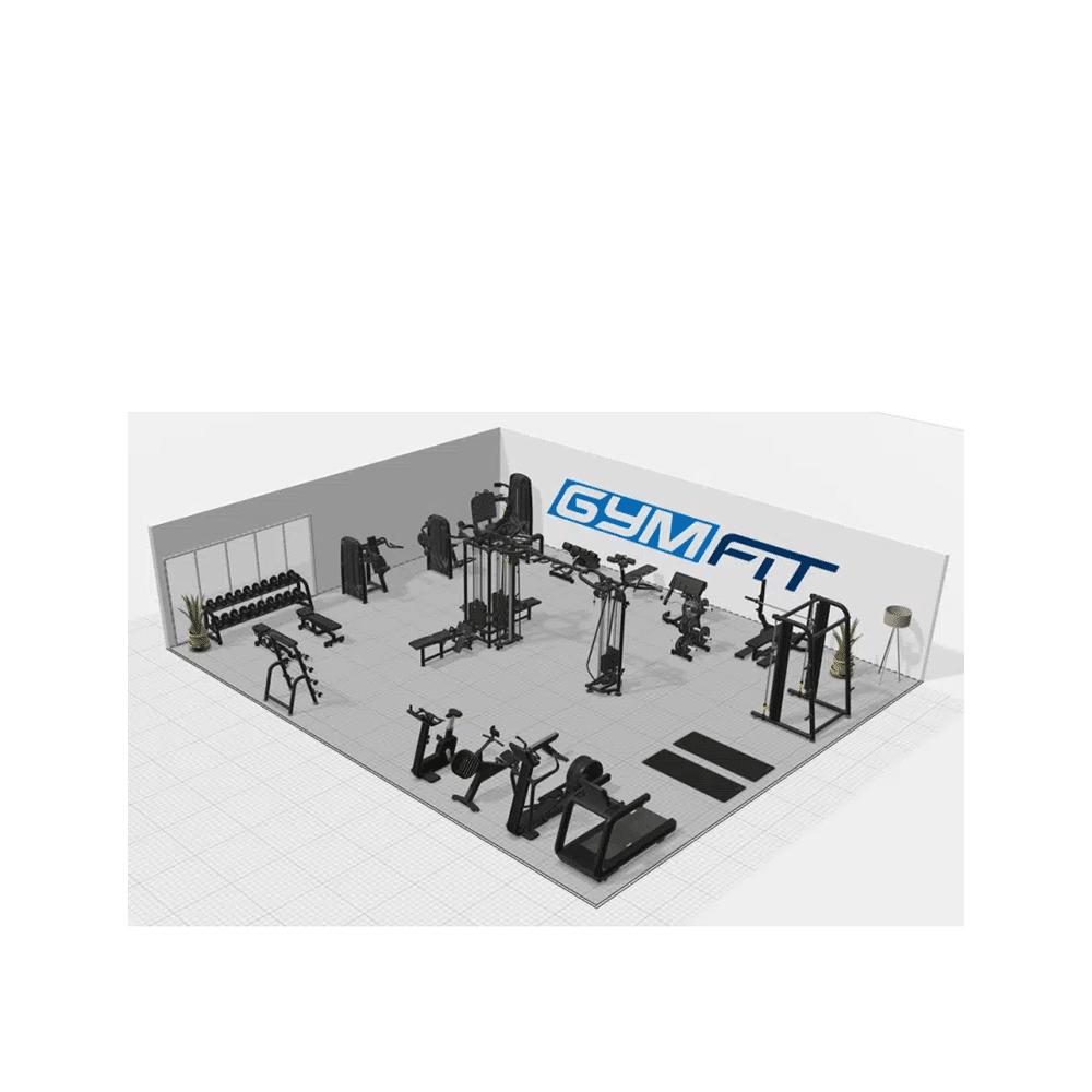 (LEASE) – BEDRIJFSFITNESS RUIMTE - 120M2, Ophalen of Verzenden, Zo goed als nieuw, Benen, Overige typen