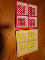 VAKJES BORDEN 2x, Ophalen of Verzenden, Overige stijlen, Bord(en)