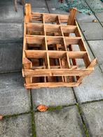 Houten flessenkratje - 12 flessen - 4 stuks, Huis en Inrichting, Ophalen of Verzenden, Gebruikt