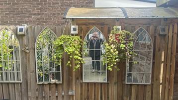 Tuinspiegels 4 x alle 4 in 1 koop €50 perstuk €15 beschikbaar voor biedingen