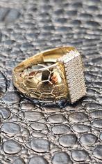 Mooie 14k gouden ring, Nieuw, Ophalen of Verzenden, 17 tot 18, Dame