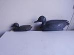 Lokeenden x 2 drijver eend, Antiek en Kunst, Curiosa en Brocante, Ophalen of Verzenden