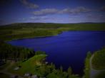 Lapland, Zweden, rust, bos, meer, zwemmen, werk vakantie, Open haard, In bos, Landelijk