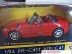 Modelauto 1:24 Honda S2000 schaalauto, Nieuw, Overige merken, Ophalen of Verzenden, Auto