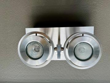 Plafondspot | Lampen | Duo Spots | Plafondlamp 3 | Aluminium beschikbaar voor biedingen