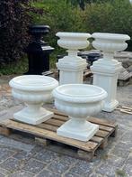 Betonnen bloempotten en betonnen sokkels - Italiaanse stijl, Tuin en Terras, Tuinvazen, Ophalen, Nieuw