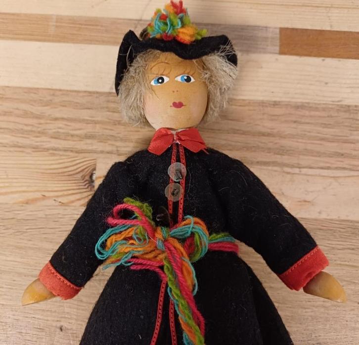 Vintage Sztuka Lowicka - Lalka, Verzamelen, Poppen, Gebruikt, Pop, Ophalen of Verzenden