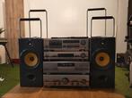 Kenwood versterker, tuner, cd, cassette + B&W speakers, Ophalen, Gebruikt, Cd-speler, Overige merken