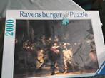 Ravensburger 2000 stukjes puzzel De Nachtwacht van Rembrandt, Ophalen, Meer dan 1500 stukjes, Zo goed als nieuw