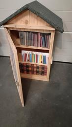 Mini Bieb Minibieb verkoopkast Boekenkast Weggeef tuin kast, Ophalen, Nieuw, Hout, Overige typen