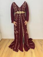 Bordeaux Takshita/Marokkaanse Jurk M-XL, Maat 46/48 (XL) of groter, Ophalen of Verzenden, Zo goed als nieuw, Rood