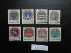 tsjechoslowakije - wapen schildjes (zz-312), Postzegels en Munten, Postzegels | Europa | Overig, Ophalen of Verzenden, Overige landen