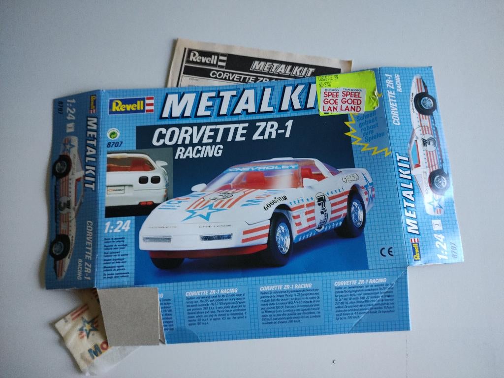 Modelauto Chevrolet Corvette ZR-1, Ophalen of Verzenden, Zo goed als nieuw, Auto, Revell