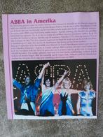 ABBA:   In Amerika, Ophalen of Verzenden, Zo goed als nieuw, Boek, Tijdschrift of Artikel