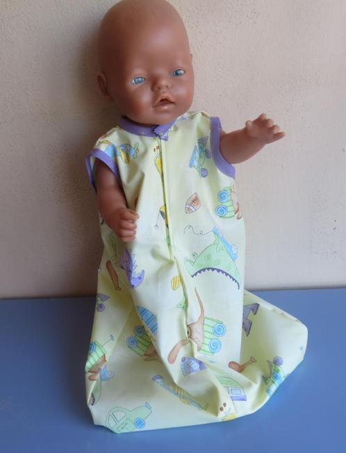 Poppenkleertjes poppenkleding Baby pop 40-43c trappelzak 96, Kinderen en Baby's, Speelgoed | Poppen, Nieuw, Babypop, Ophalen of Verzenden