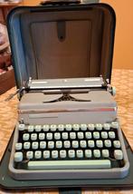 Hermes 2000 typemachine met koffer., Ophalen of Verzenden, Zo goed als nieuw