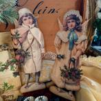 🌲2 Victoriaanse kerst engelen🌲, Antiek en Kunst, Curiosa en Brocante, Verzenden