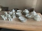 Wit met goudrand 6-12 persoons servies Bavaria Winterling, Antiek en Kunst, Ophalen