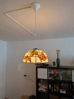 Tiffany Geïnspireerde Hanglamp met Bladeren, Ophalen, 50 tot 75 cm, Zo goed als nieuw, Tiffany